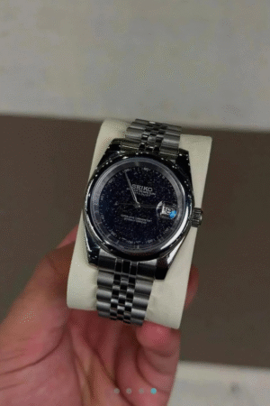 Men’s Classic Stainless Steel Luxury Wristwatch