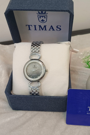 Timas Luxury Silver Bracelet Watch for Women