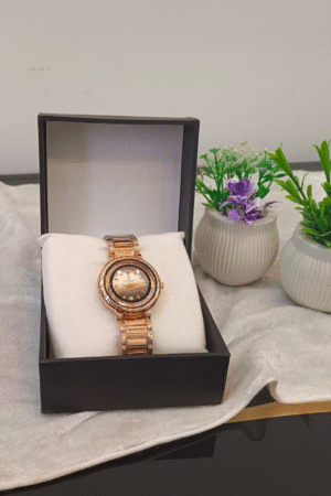 Luxury Rose Gold Women’s Wrist Watch