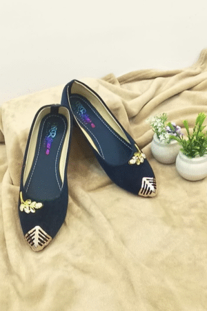 Stylish Blue Ethnic Women’s Sandals