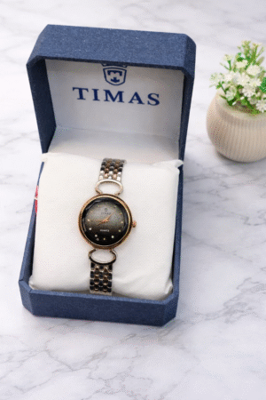 TIMAS Elegant Metal Strap Wrist Watch for Women