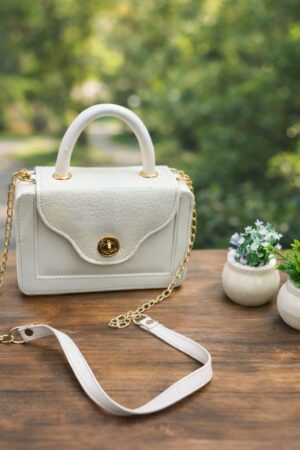 Textured Mini Shoulder Handbag – Chic & Trendy